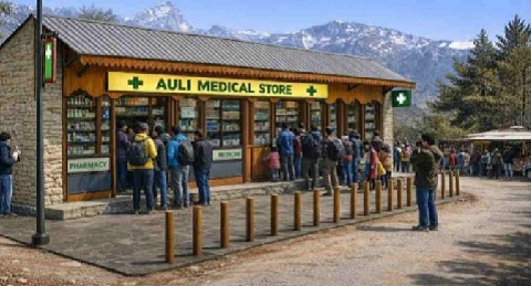 औली में बनेगा पहाड़ी स्टाइल हाट बाजार, पर्यटकों को एक ही जगह मिलेंगी सभी सुविधाएं