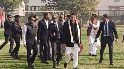 हरिद्वार में हाई अलर्ट, सीएम धामी ने गृह मंत्री के कार्यक्रम स्थल का लिया जायजा..
