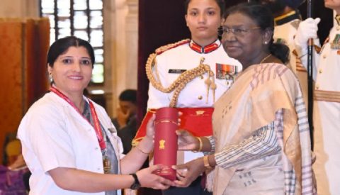 उत्तरकाशी की बेटी ने बढ़ाया प्रदेश का मान, राष्ट्रपति के हाथों मिला राष्ट्रीय सम्मान..