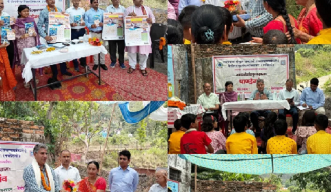 संस्कृत ग्राम की अनूठी पहल ने जीता दिल, सचिव दीपक गैराला ने ग्रामीणों को सराहा..