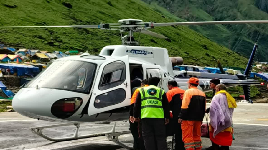केदारनाथ धाम में श्रद्धालु की हालत गंभीर, रेस्क्यू टीम ने हेलीकॉप्टर से पहुंचाया एम्स ऋषिकेश..