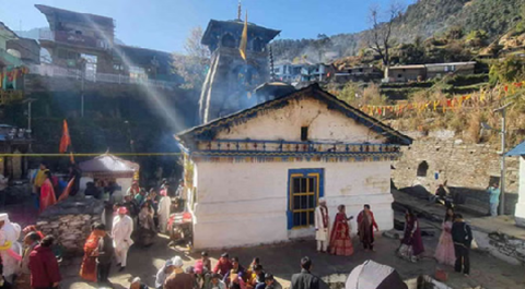 त्रियुगीनारायण धाम में आस्था का सैलाब, 2.32 लाख से अधिक श्रद्धालुओं ने किए दर्शन..