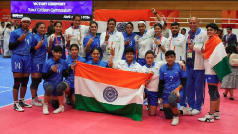 महिला कबड्डी में भारत का शानदार प्रदर्शन, एशियन गेम्स में लगातार दूसरी बार स्वर्ण..