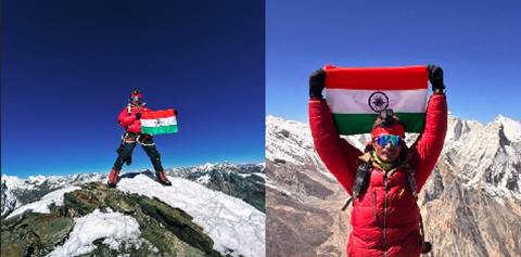 6,512 मीटर की ऊंचाई पर देश का तिरंगा, अंकुर रावत ने फतह की माउंट भागीरथी-II..